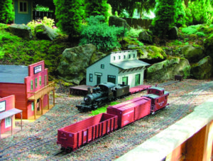 Lone Pine & Western Railroad by the Gap's in Milwaukie